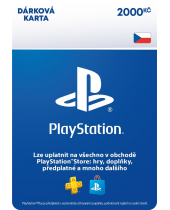 PlayStation Network Card (PSN Karta) 2000 Kč (digitálny produkt)