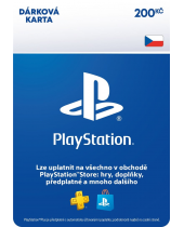 PlayStation Network Card (PSN Karta) 200 Kč (digitálny produkt)