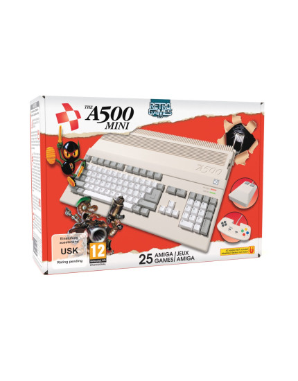 Amiga A500 Mini herná konzola obrázok 1