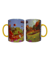 Minecraft - Bees Flying hrnček