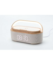 Moye Aurora Plus Radio Lamp with Clock and Wireless Charger