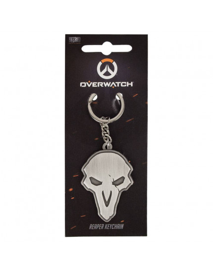 Overwatch Metal Keychain Reaper 6 cm obrázok 1