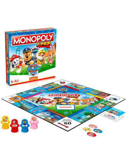 Paw Patrol stolová hra Junior Monopoly (English Version) obrázok 1