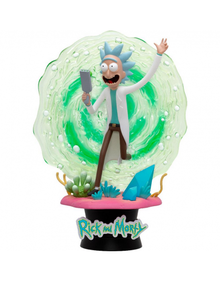Rick and Morty D-Stage PVC Diorama Rick 14 cm obrázok 1