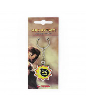 Serious Sam Metal Keychain Bomb Logo 4 cm