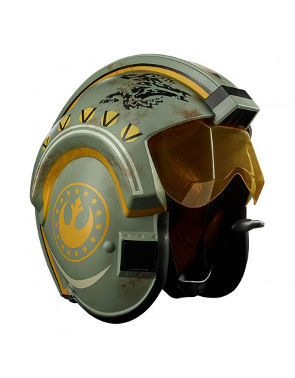 Star Wars The Mandalorian Black Series Electronic Helmet 2023 Trapper Wolf obrázok 1