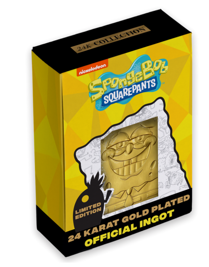 SpongeBob 24K Gold Plated Limited Edition Collectible obrázok 1