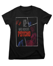 Alfred Hitchcocks Psycho - Movie Poster (dámske tričko)