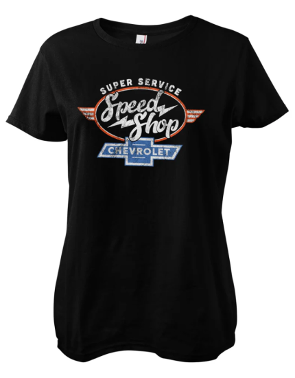Chevrolet - Speed Shop (dámske tričko) obrázok 1