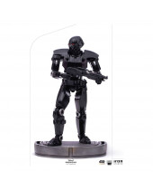 Star Wars The Mandalorian BDS Art Scale socha 1/10 Dark Trooper 24 cm