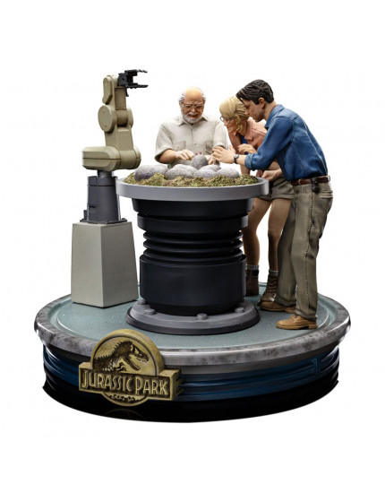 Jurassic Park Scale socha 1/10 Dino Hatching 23 cm obrázok 1