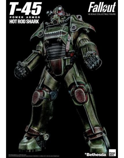 Fallout T-45 Hot Rod Shark 1/6 Scale Armor Pack obrázok 1