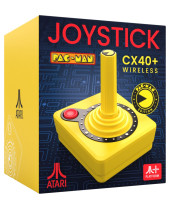 ATARI 2600+ CX40+ Wireless Joystick (Pac-Man Edition)