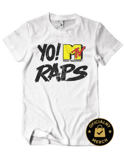 MTV Yo! Raps Distressed Logo (T-Shirt) obrázok 1