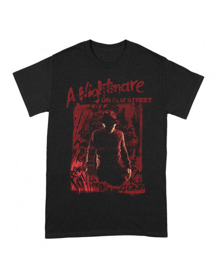 Nightmare On Elm Street - Freddy Silhouette (T-Shirt) obrázok 1