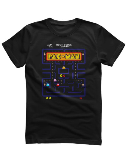 Pac-Man - Maze (tričko) obrázok 1