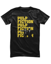 Pulp Fiction - Stacked Logos (tričko)