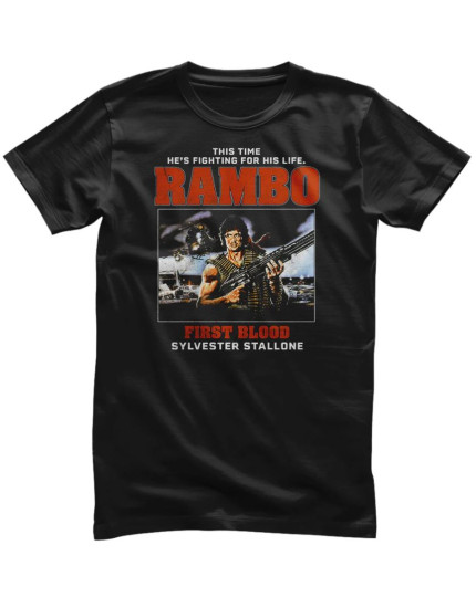 Rambo - Fighting For His Life (tričko) obrázok 1