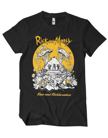 Rick And Morty - Rest And Ricklaxation (tričko) obrázok 1