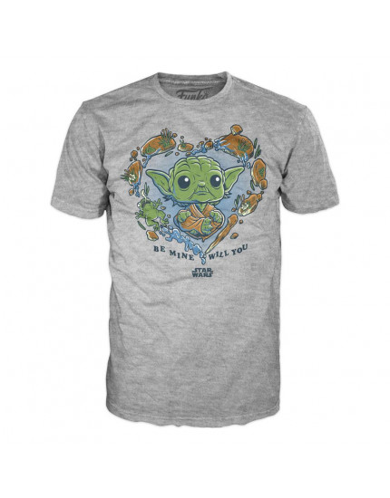 Star Wars Be Mine Yoda (T-Shirt) obrázok 1