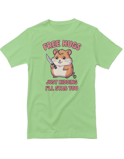 Todd Art - Free Hugs (tričko) obrázok 1