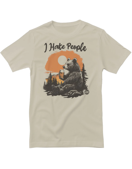 Todd Art - I Hate People (tričko) obrázok 1