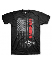 Evel Knievel Flag (T-Shirt)