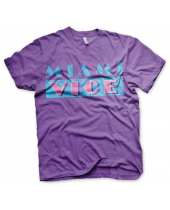 Miami Vice Distressed Logo (T-Shirt)