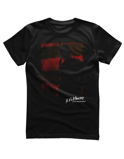 Nightmare On Elm Street - Freddy Kruegers Silhouette (tričko) obrázok 1