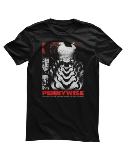 Stephen Kings IT - Pennywise They All Float (tričko) obrázok 1