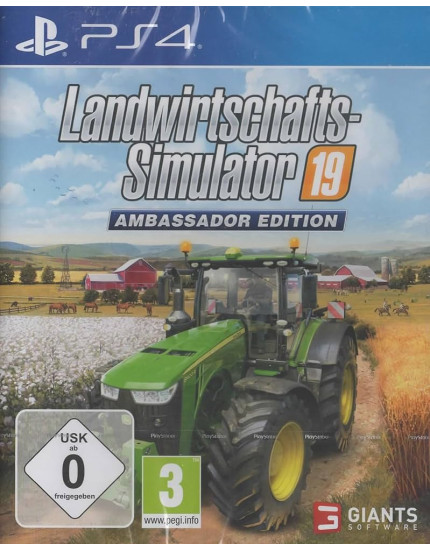 Farming Simulator 19 DE (Ambassador Edition) (PS4) obrázok 1