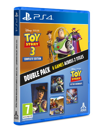 Toy Story - Retro Roundup! + Toy Story 3 (Complete Edition) Double Pack (PS4) obrázok 1