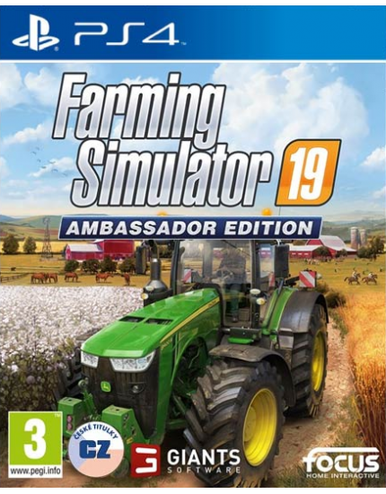 Farming Simulator 19 CZ (Ambassador Edition) (PS4) obrázok 1