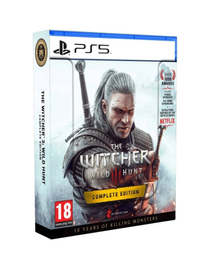 The Witcher 3 - Wild Hunt CZ (Complete Edition) + 10th Anniversary Steelbook (PS5) obrázok 1