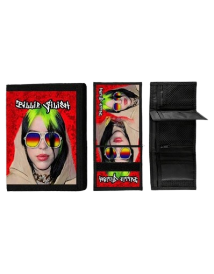 Billie Eilish - Neon Portrait peňaženka obrázok 1