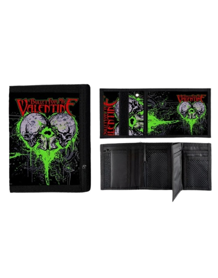 Bullet For My Valentine Double Skull peňaženka obrázok 1