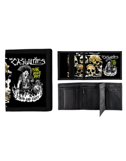 Casualties Punk Never Dies peňaženka obrázok 1