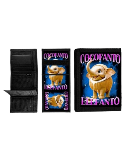 Cocofanto Elefanto Italian Brainrot Meme peňaženka obrázok 1