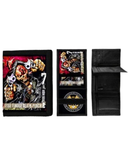 Five Finger Death Punch And Justice For None peňaženka obrázok 1