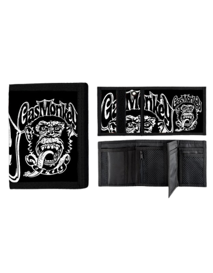 Gas Monkey Garage Monkey Logo peňaženka obrázok 1