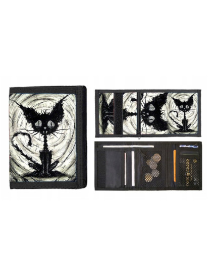 Gothic Cat peňaženka obrázok 1