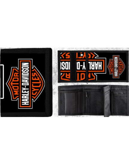 Harley Davidson Logo peňaženka obrázok 1