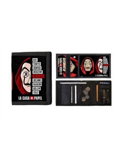 La Casa de Papel (Papierový dom) Motive 3 peňaženka obrázok 1