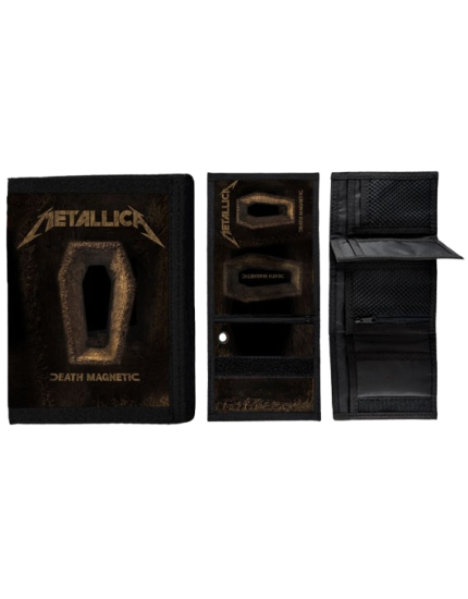Metallica Death Magnetic Vintage Logo peňaženka obrázok 1
