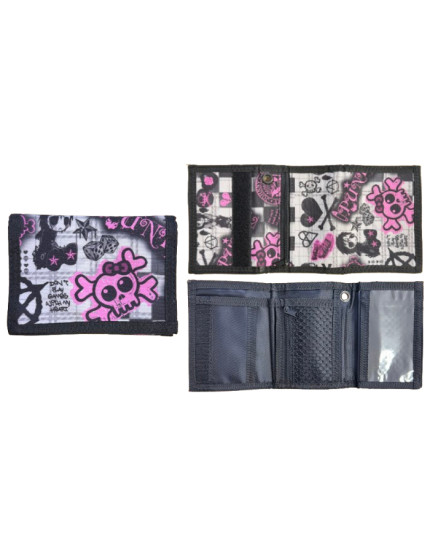 Monster High Skull peňaženka obrázok 1