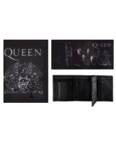 Queen Band Crest Logo Motive 2 peňaženka