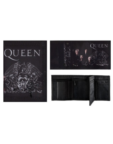 Queen Band Crest Logo Motive 2 peňaženka obrázok 1