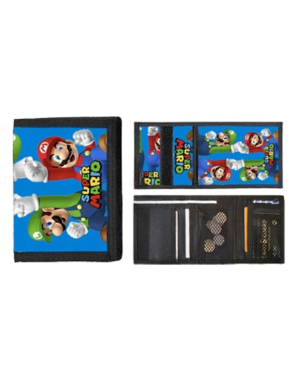 Super Mario Luigi and Mario peňaženka obrázok 1