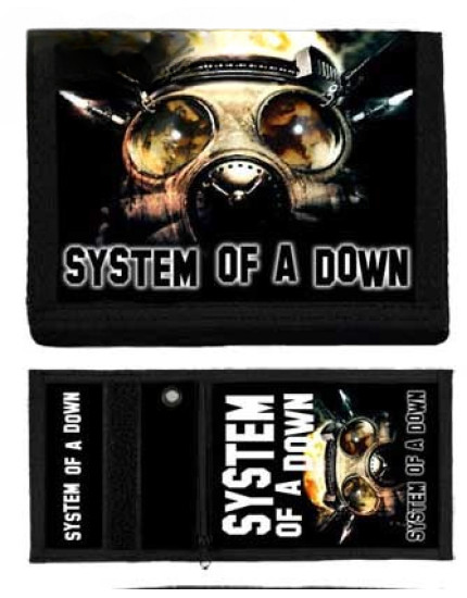 System of a Down Mask peňaženka obrázok 1