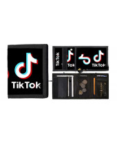 Tik Tok Logo peňaženka